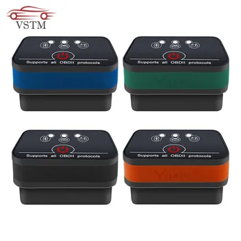 

Vgate iCar2 ELM327 Bluetooth/WIFI Interface For IOS/Android Vgate Icar 2 Wifi ELM 327 OBD2 OBDII Car Diagnostic Scanner