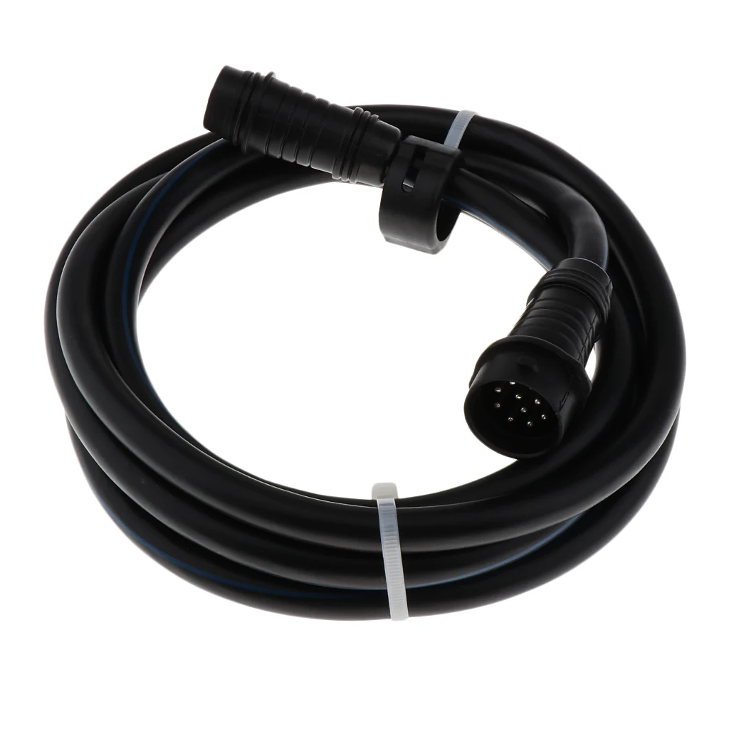 10 Pin 688-8258A30 10 Pin двойной кабель Разъем для Yamaha 9.8FT внешний контроллер коробка