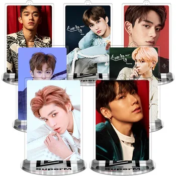 

KPOP SuperM New Album All Members Personal Customized Acrylic Stand Action Figure Standing Action Table Fans Gifts