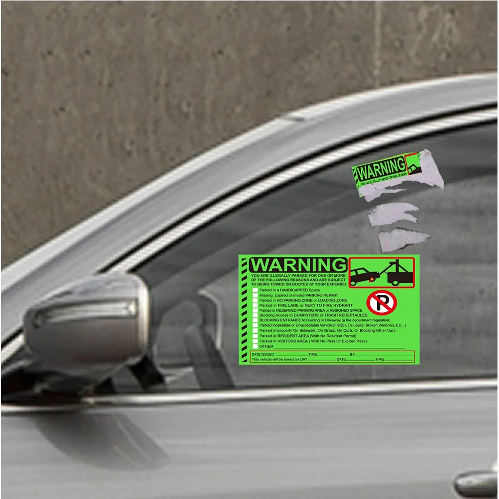 50pcs Car Violates No Parking Sticker Warning Prohibits Permission Area Violation Warning Notice Vehicle Iilegal Parking Stationery Sticker Aliexpress 50pcs Car Violates No Parking Sticker Warning Prohibits Permission Area Violation Warning Notice Vehicle Iilegal Parking Stationery Sticker Aliexpress