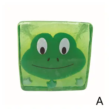 

Children's cartoon bath soap animal handmade soap moisturizing Without oil Stimulation Soap essential Affinity J7I3