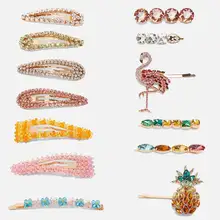 Dvacaman ZA заколка для волос с кристаллами и стразами для женщин, свадебные богемные заколки с бусинами, этнические заколки для волос, вечерние заколки для девочек, подарок