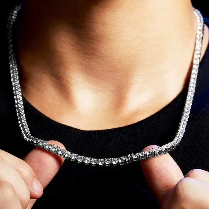 Diamond Necklace Choker Chain 