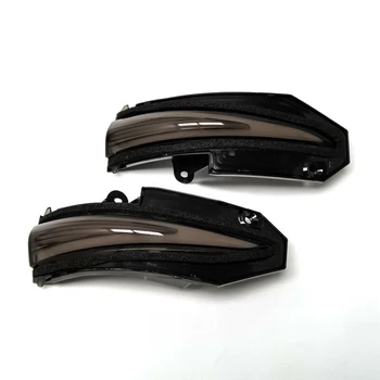 

For Toyota RAV4 Noah Highlander 4Runner Rearview LED Mirror Sequential Turn Signals 3000k Left&Right