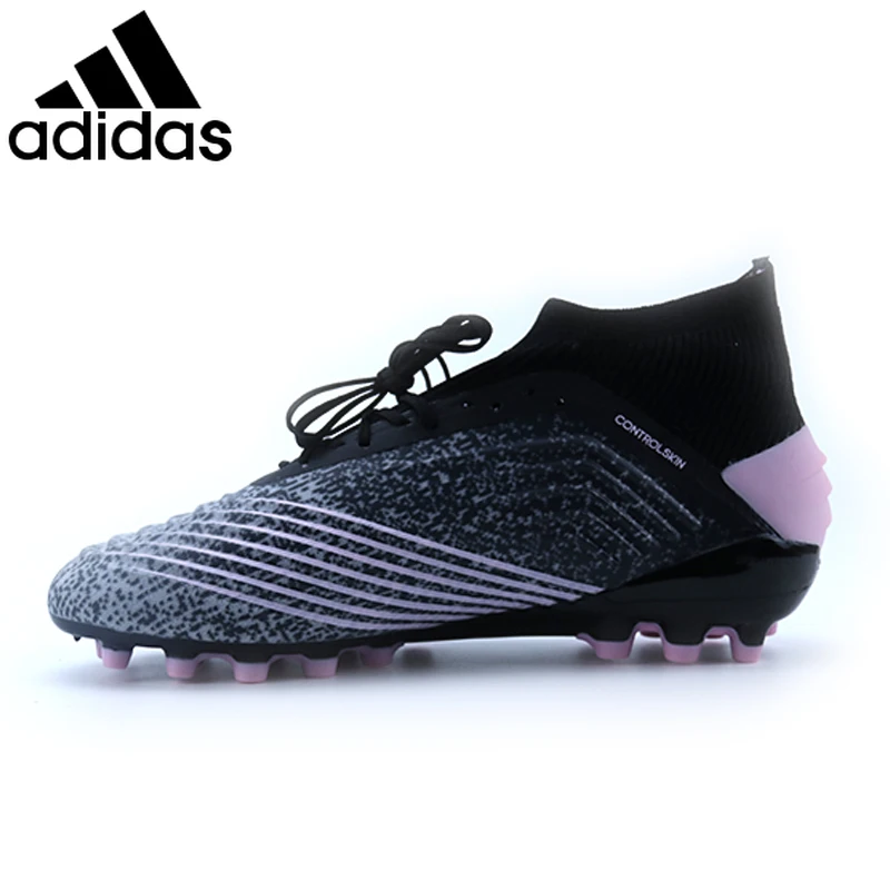 

ADIDAS Predator Tango 19+FG Bright Cyan FG Football Shoes new men high assassin New Soccer Shoes New Arrival