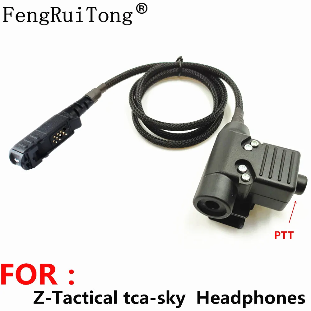 Military Z-Tactical Headset U94 PTT for Motorola XiR P6600 P6620 DP2400 MTP3250 DEP550 DP2400 MTP3550 MTP3150 Walkie Talkie