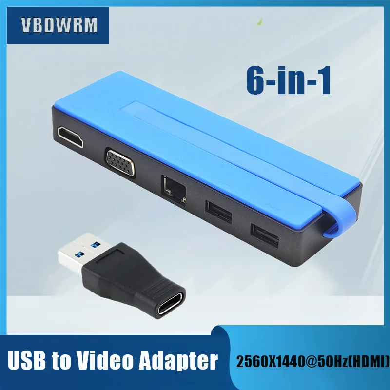 Адаптер для видеоадаптера USB 3 0 компьютера и ноутбука | Электроника