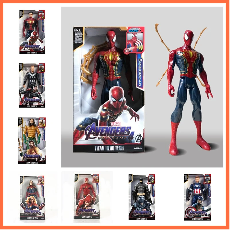 30 см Marvel Sound and светильник фигурки игрушки Мстители Железный человек халкед