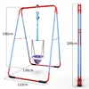 Baby Swing Bouncing Chair Toddler Indoor Multifunctional Hanging Seat Toy with Height Adjustable Jumping Fitness Frame Walk Belt 6