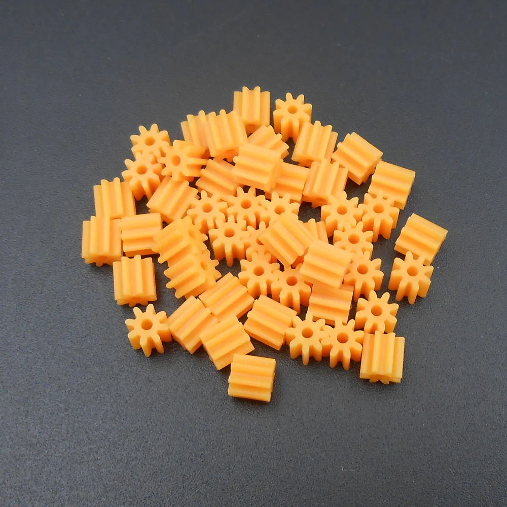 

50Pcs X NEW 0.5 Modulus 8T 0.5M 8 Teeth Spur Gear Aperture Bore 1.4MM Orange T=8 4.8MMX5MM 1.4A Tight Distribution 8T1.4A High Quantity Plastic shaft gear Mainshaft Gears *FD471X50