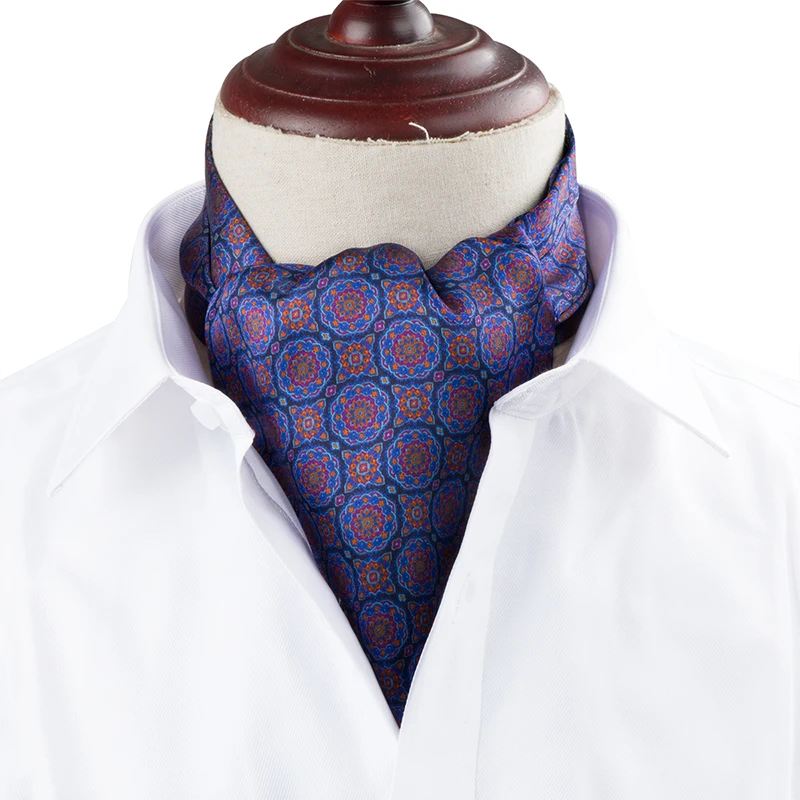100 Silk Men S Cravat Scarf White With Fringes New Scarves Men S Accessories