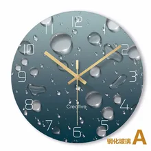 Скандинавские Роскошные бесшумные настенные часы, модные простые настенные часы, современные электронные креативные часы, уникальные настенные часы AA50WC
