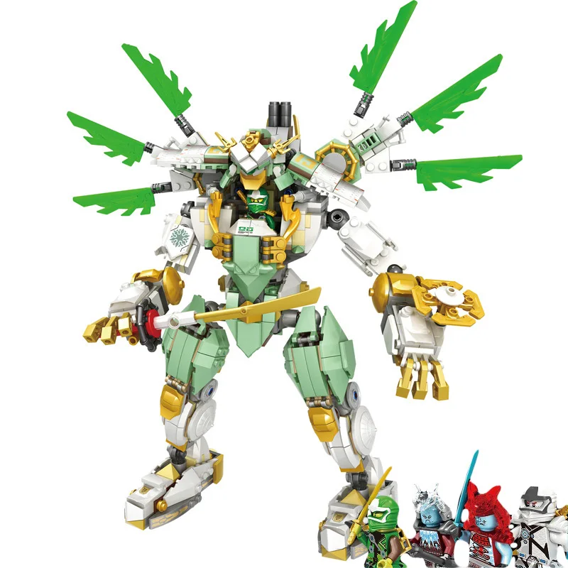 

Kids Toys Master of Ninjigo Building Blocks Ninja Mecha Moc Bricks DIY Educational Toys For Kids Mini Figures Model Kit Gifts
