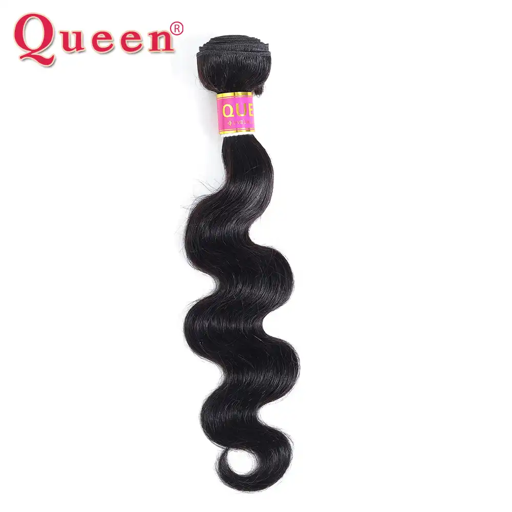 Queen Hair Products Peruvian Body Wave Hair Bundles Remy Human