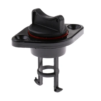 

25mm 1'' Nylon Marine Boat Yacht Kayak Dinghy Drain Plug Bung Socket with Captive Plug Replacement Accessories