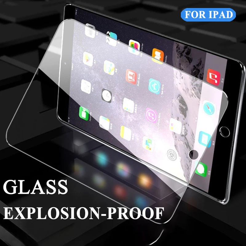 Закаленное стекло для iPad 2017 2018 9 7 Air 1 2 3 4 защита экрана Mini 5 защитная пленка Pro 11 10
