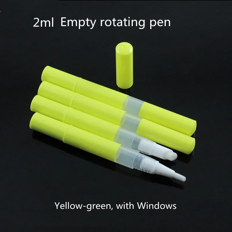 

2ml Empty Cosmetic Container Lip gloss lip glaze rotating pen empty pen nutrition oil olive oil tube Nail Polish Tube