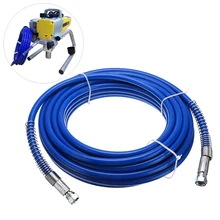15 м распылительный шланг безвоздушный шланг 5000PSI труба высокого давления безвоздушный распылитель безвоздушный цветной шланг для распылителя Пистолет распылитель воды