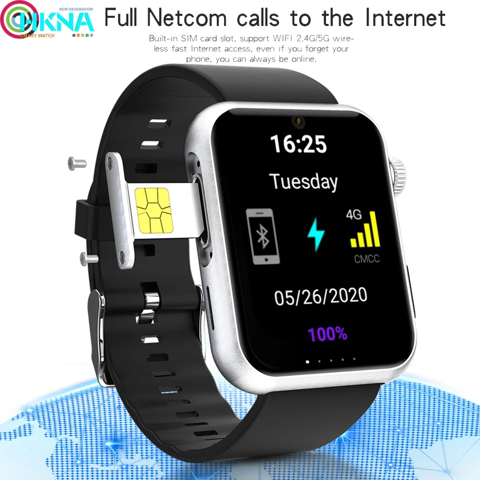 4g full netcom android smartwatch