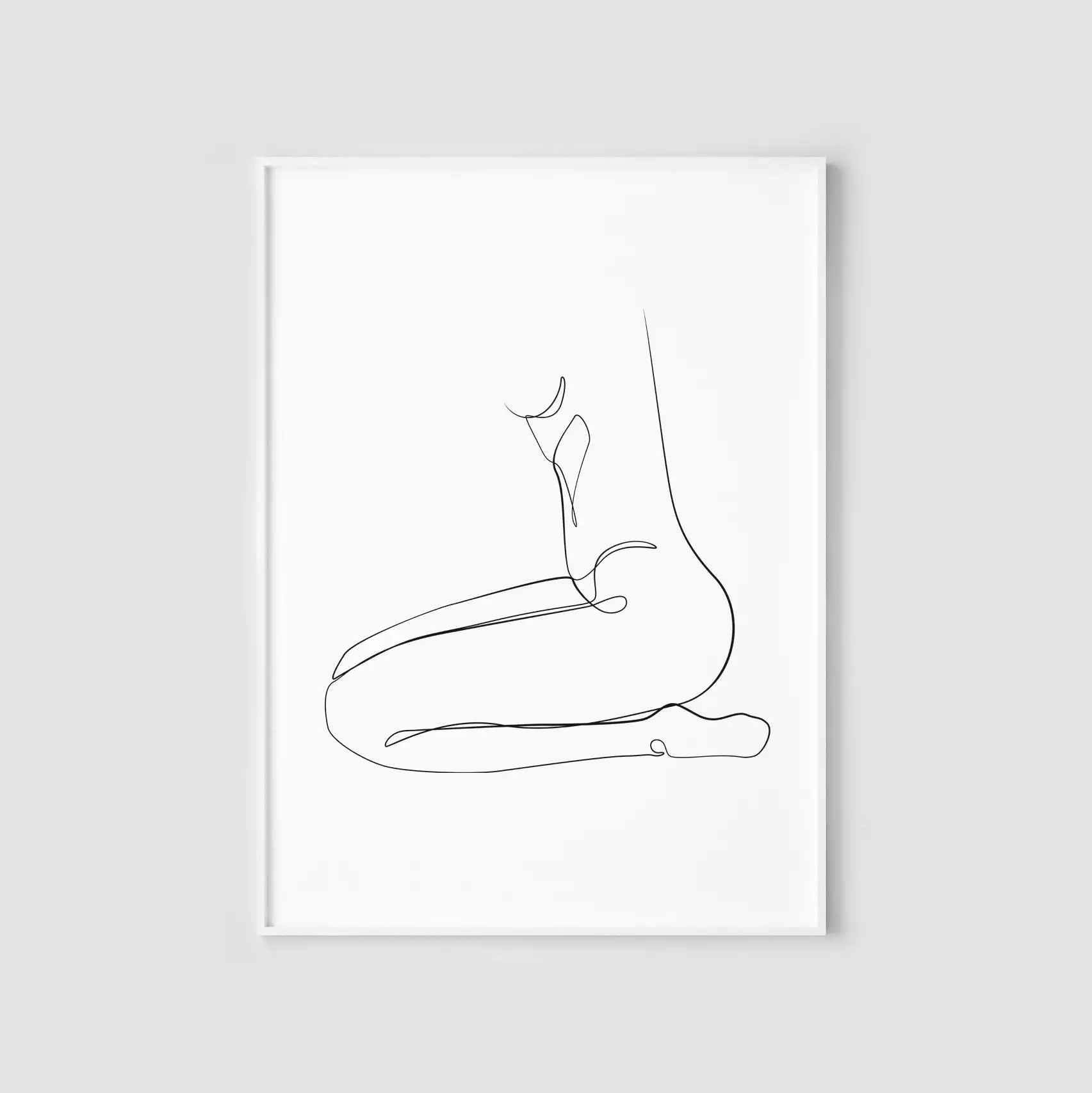 Женские кузова один со штриховыми рисунками проведенными линиями печати женщина