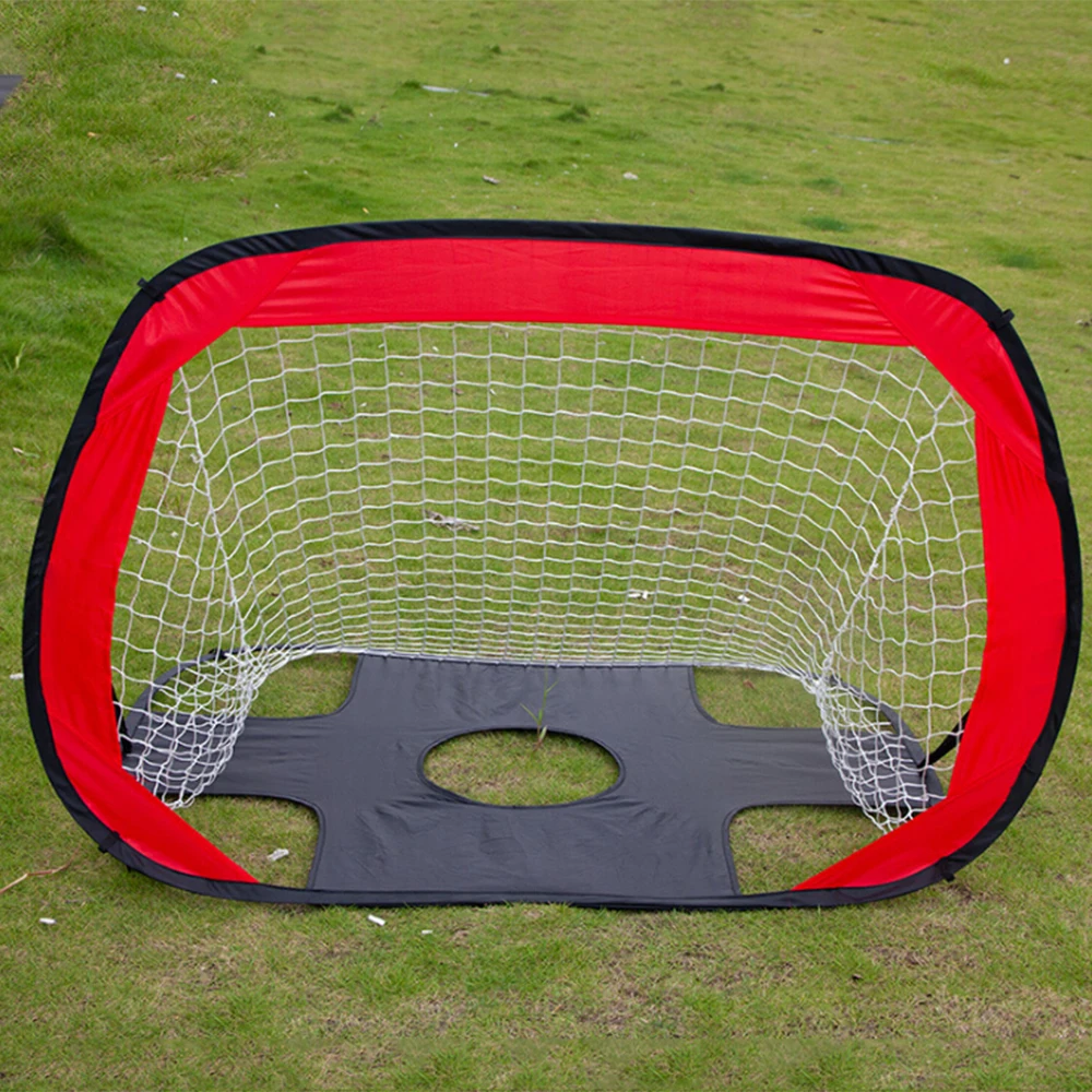 

New Folding Soccer Football Goal Net Portable Black Training Goal Net Tent Kids Indoor Sports Play Toy Outdoor Soccer Door Set
