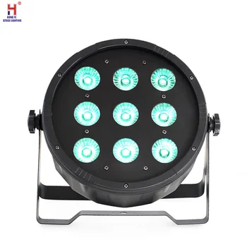 

DJ Led Par Light 9X12W RGBW 4In1 Colors Wash Lighting With Dmx512 Control For DJ Equipment Disco Night Club Show