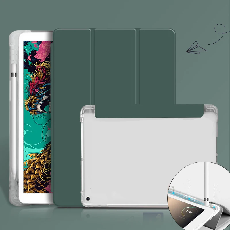 Для Ipad Air 4 2020 10 9 чехол из искусственной кожи для Apple IPad 2 7 8 11 5 6 1 2/3 умный подставка