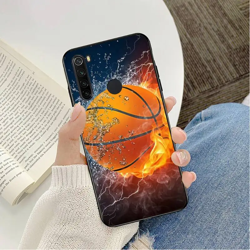 YNDFCNB Basketball Custom Soft Phone Case For Redmi note 8Pro 8T 6Pro 6A 9 Redmi 8 7 7A note 5 5A note 7 case best phone cases for xiaomi