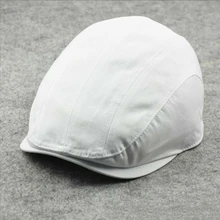 Мужская шляпа размера плюс Плюща с большой головой, Мужская кепка Newsboy, без рисунка, плоская кепка из чистого хлопка, облегающая Кепка берета s M 55-58 см L выше 60 см