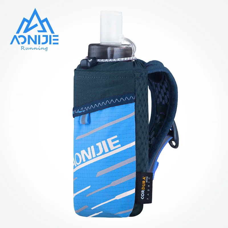 Handheld Water Bottle Carrier Pack Storage Bag Hydration Pack Running Sport 