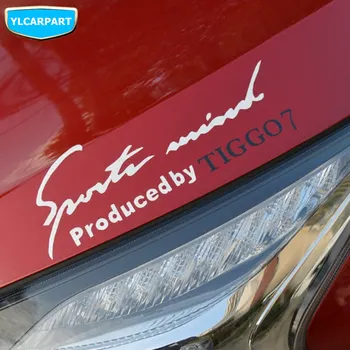 

For Chery Tiggo 7,Tiggo7,Car headlight eyebrow sticker