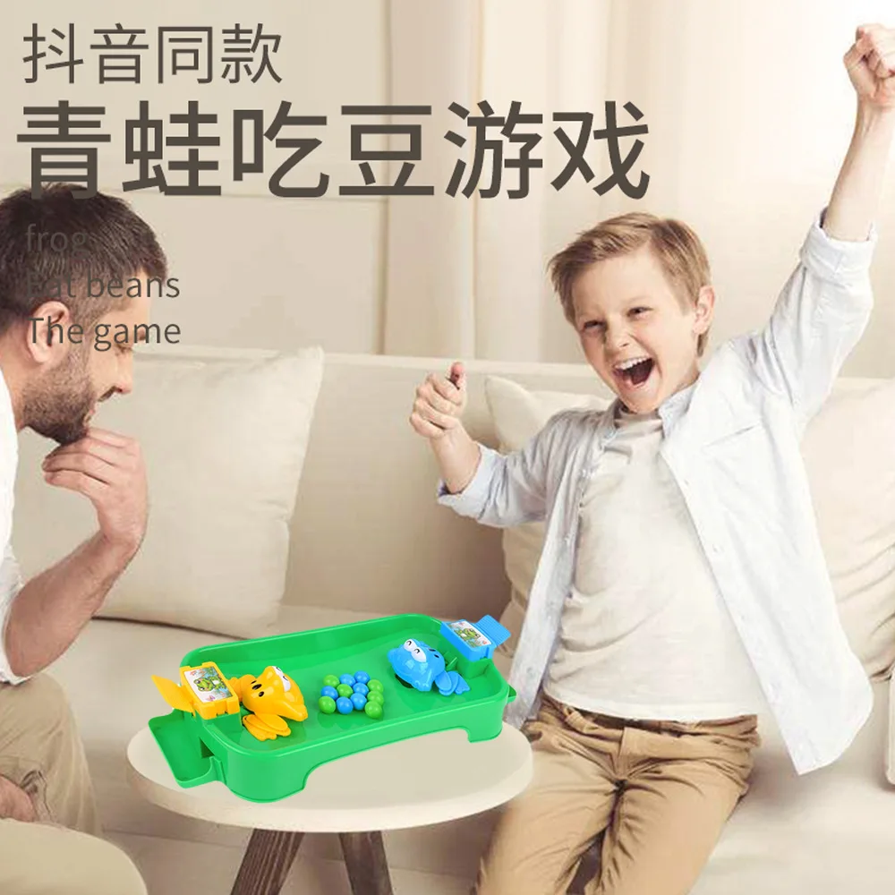 

Educational Toy Frog PAC-Two Parent And Child Interactive Toy Douyin Celebrity Style Tabletop Game