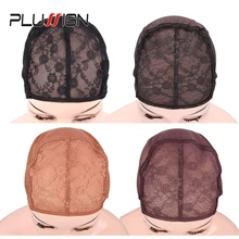 Прямая поставка с фабрики 10 шт парик Кепка маленькая средняя большая Кепка Размер инструменты для париков кружевная Кепка для изготовления париков с регулируемой лентой