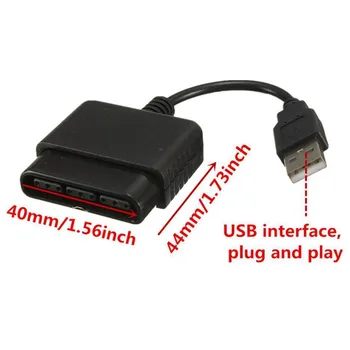 

For Sony PS1 PS2 PlayStation Dualshock 2 Joypad GamePad to 3 PS3 PC USB Games Controller Adapter Converter Cable without Driver