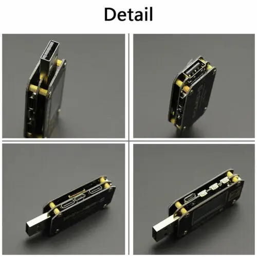 POWER-Z KM001 Pro USB PD QC3.0 QC2.0 тестер напряжения тока Пульсация тип-c метр