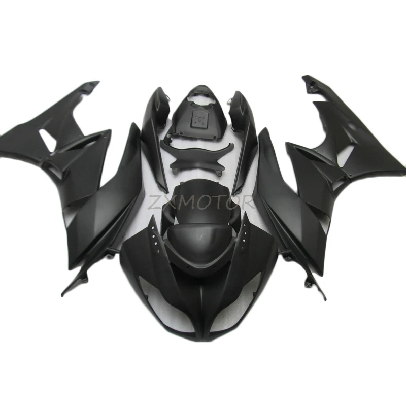 

New ABS Matte Black Fairing Parts For 2009-2012 Kawasaki ZX6R Free Custom fairings kits ZX6R 09-12 Injection Bodywork XC33