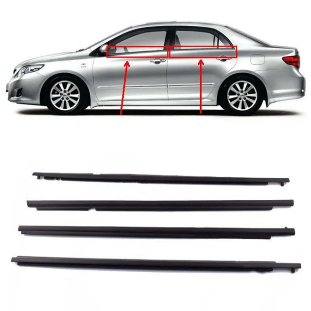 リア右天候ストリップドア黒トヨタ COROLLA ALTIS 2003 2007 年 File:Toyota Corolla Altis (E140) 1.6 TRD Sportivo Series-I Rear 01