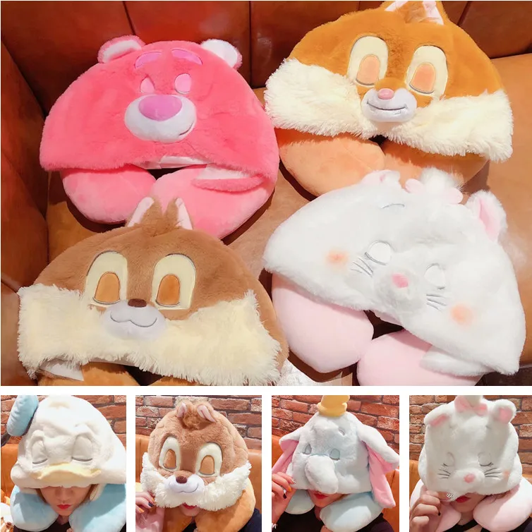 Dumbo Donald Duck Stitch U Shape Pillow Pillow Lovely Anime Nap