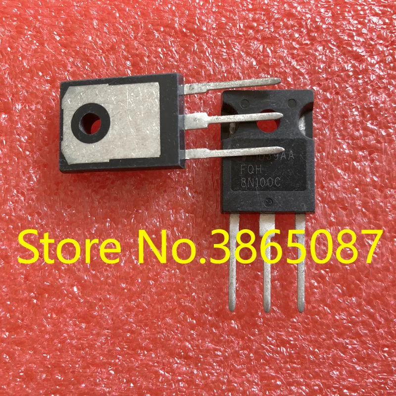 Fqh8n100c 8n100c To-247 Power Mosfet Transistor Mos Fet Tube 10pcs/lot ...