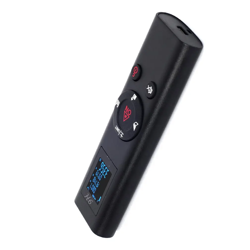 40M Smart Digital Laser Distance Meter Range Portable USB Charging Rangefinder Mini Handheld Measuring | Электроника