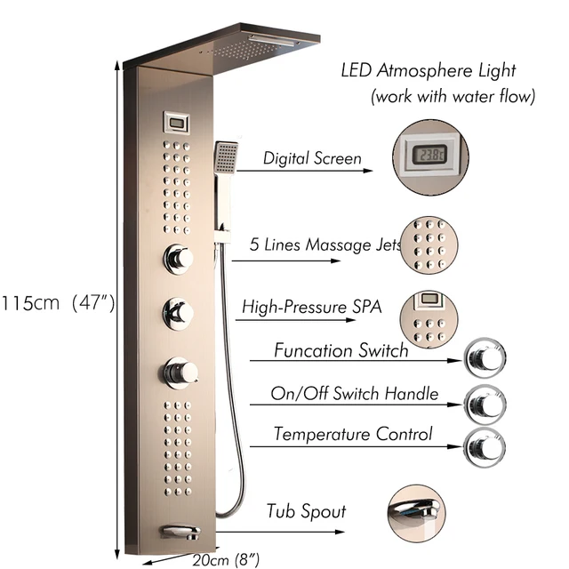 Rose Golden Shower