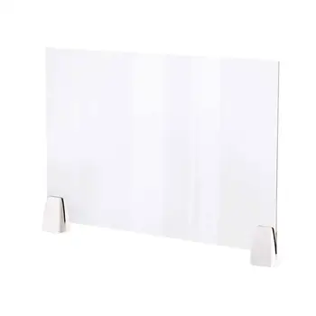 

Sneeze Guard Acrylic Sneeze Guard Shield Protection Safety Counter Reception Counter Side Office Reception Droplet Defense #Y2