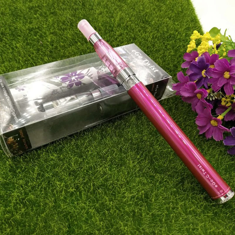 

50pcs/lot 900mah eGo-C Twist Battery Variable Voltage Electronic Cigarettes Vape Pen For CE4 CE5 Evod Atomizer SUB TWO