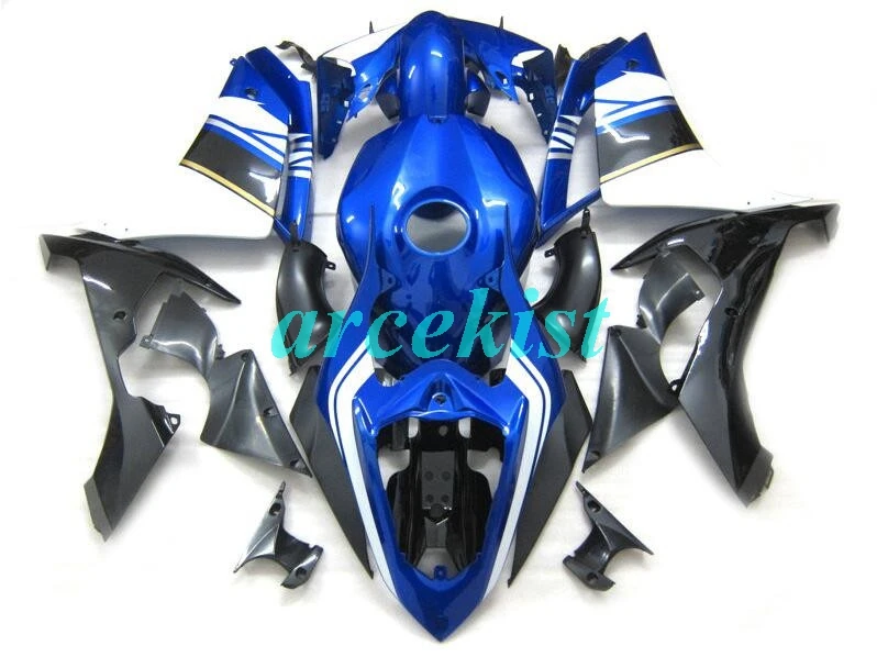 4 подарки ABS прессформы Мотоцикл Обтекатели подходит для Yamaha YZF-1000-R1 2007 2008 07 08 обтекатель кузова набор на заказ синий крутой