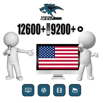 

USA android box 12000+ support Canada Mexico iptv with smart tv m3u enigma2 PC Linux