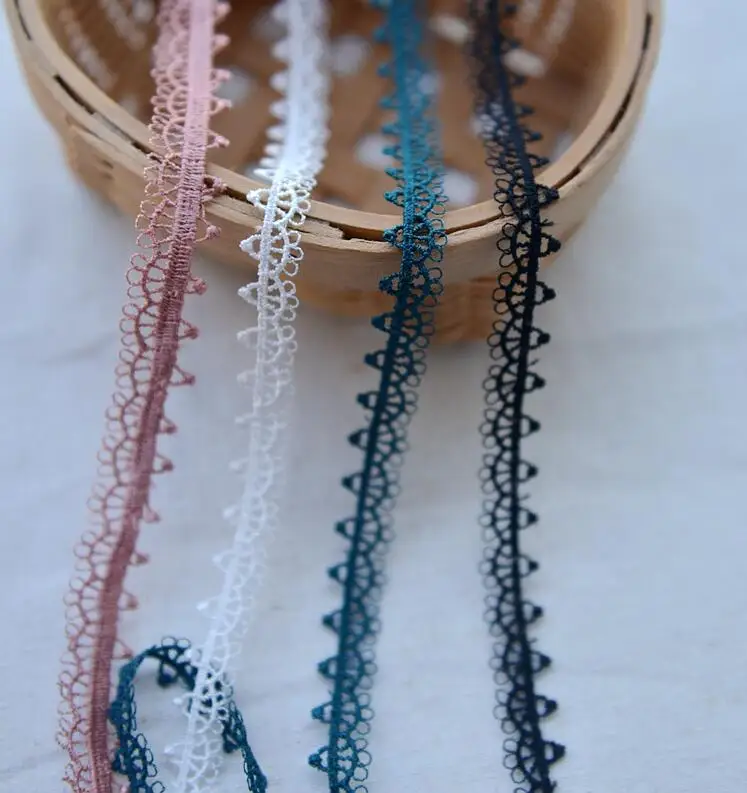 Lace Ribbon 5 Meters Lace Embroidery Trim Ribbon DIY Garment Hair Accessories Embroidered Lace Ribbon lace ribbon lace garment accessories lace hair accessories lace decoration lace accessories lace sewing accessories