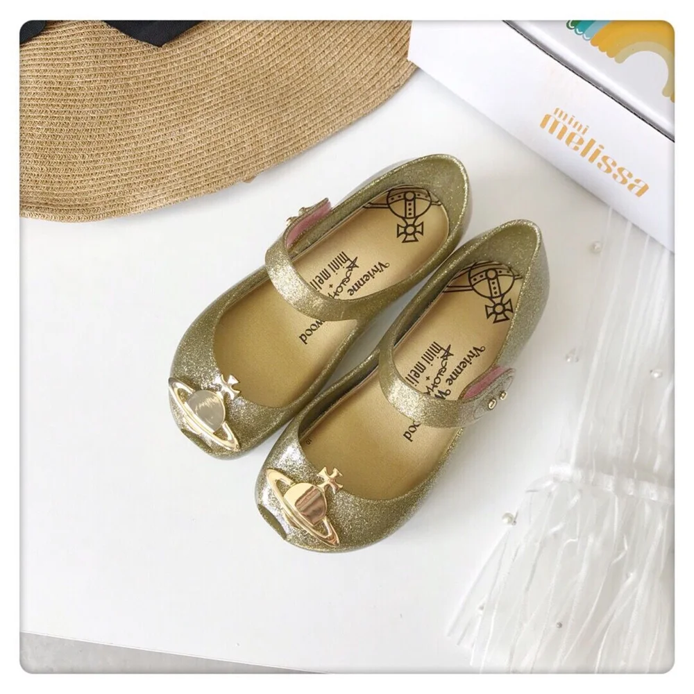 2022 New Fashion Design Children Hign Quality Mini Melissa Girls Baby Sandals Planet Decoration Soft Jelly Shoes HMI057 best children's shoes