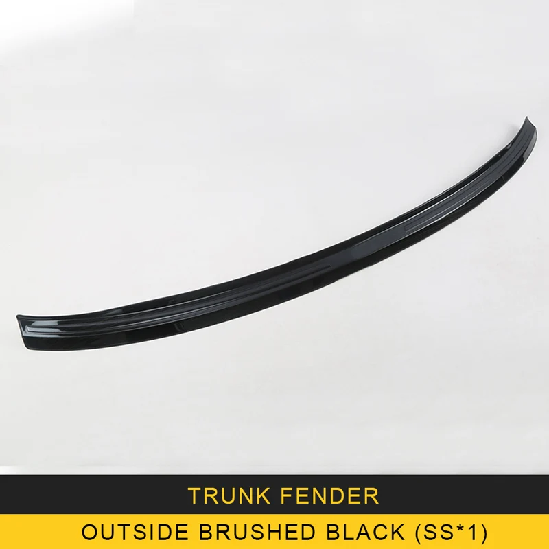 Карманго для Audi Q5 FY Автомобильный задний бампер, накладка на багажник, украшение, хромированная наклейка, рамка, накладка, внешние аксессуары