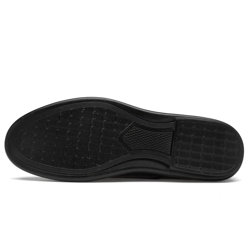 Мужские кожаные лоферы; Роскошная Обувь На Шнуровке; chaussure homme; модные лоферы; мужские повседневные Мокасины на плоской подошве; Размеры 37-46