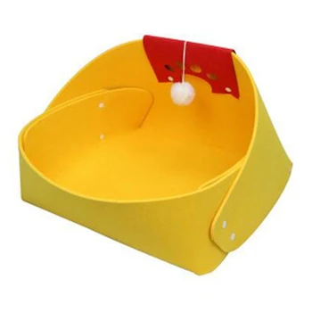 

Promotion! Cat Nest Summer Cat Bed Felt Nest Cat Sleeping Soft and Comfortable Can Scrub Four Seasons Universal Ball